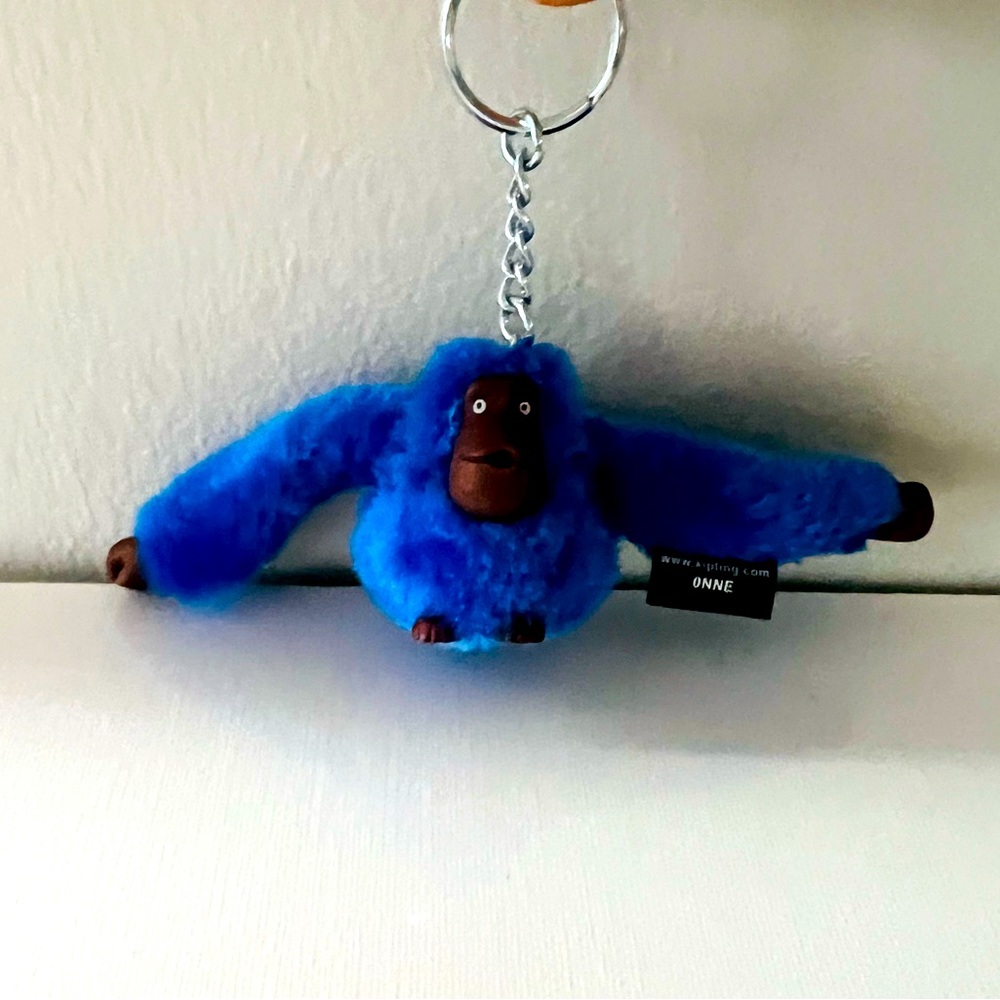 Kipling Medium Gorilla Monkey Keychain with name Onne